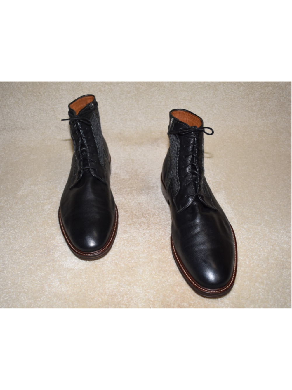 JOHNSTON & MURPHY "SHEEPSKIN" FLEX BOOTS 12 M $275